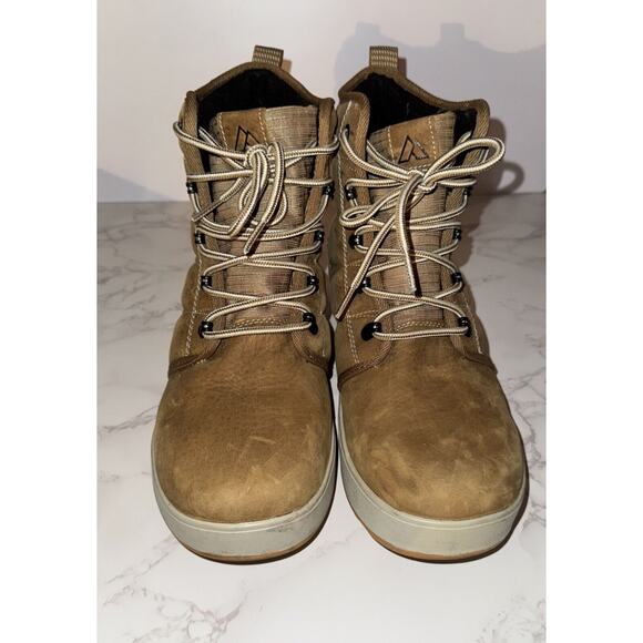 Alpine Design x Kamik Men's Ezra Winter Boots Size 10 Tan Camel Vibram Waterpoof - Picture 4 of 10